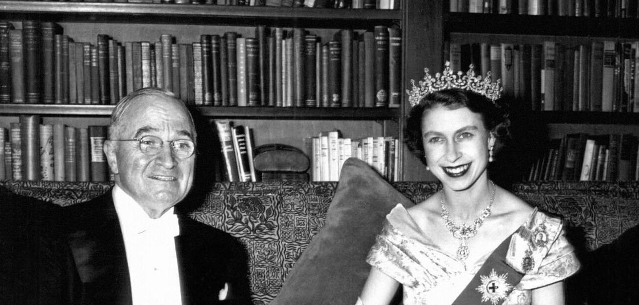 1951: Princess Elizabeth and President Harry Truman